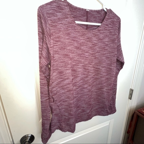 Lululemon &go City Pullover Heathered Bordeaux Drama 4 - Picture 4 of 17